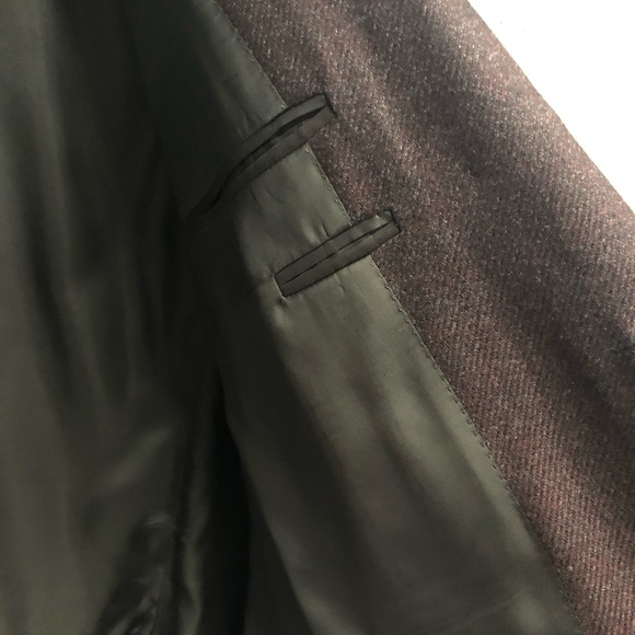 Canali Sport Coat plum 56L - Picture 4 of 8